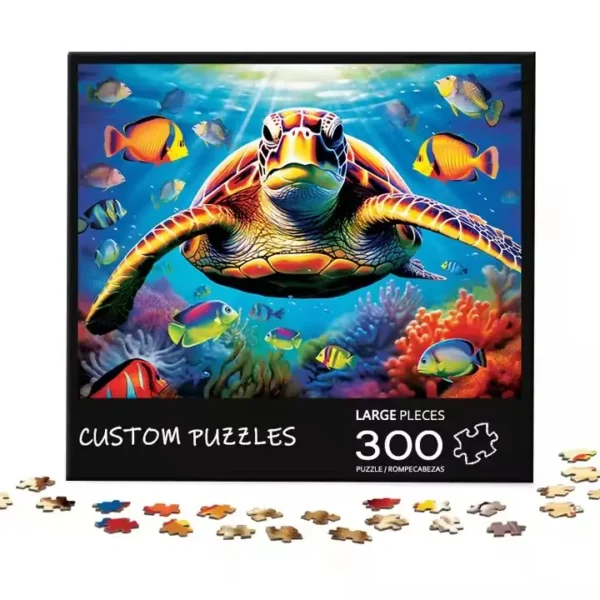 Personalized Educational Fun 1000 Piece Customizable Sublimation Blanks Jigsaw Puzzle for Children