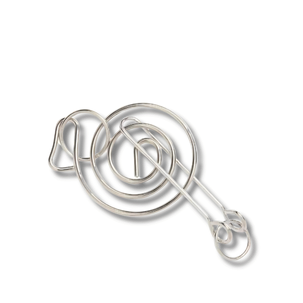 Metal Wire Brain Teaser IQ Mind Brain Teaser Puzzles Children Adults Interactive Game Reliever Educational Toys