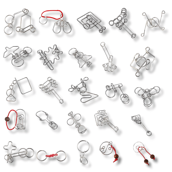 Nine Chain Intelligence Puzzle Toy String Intellectual Looping Educational Toys Popular Fun Decompression Toy
