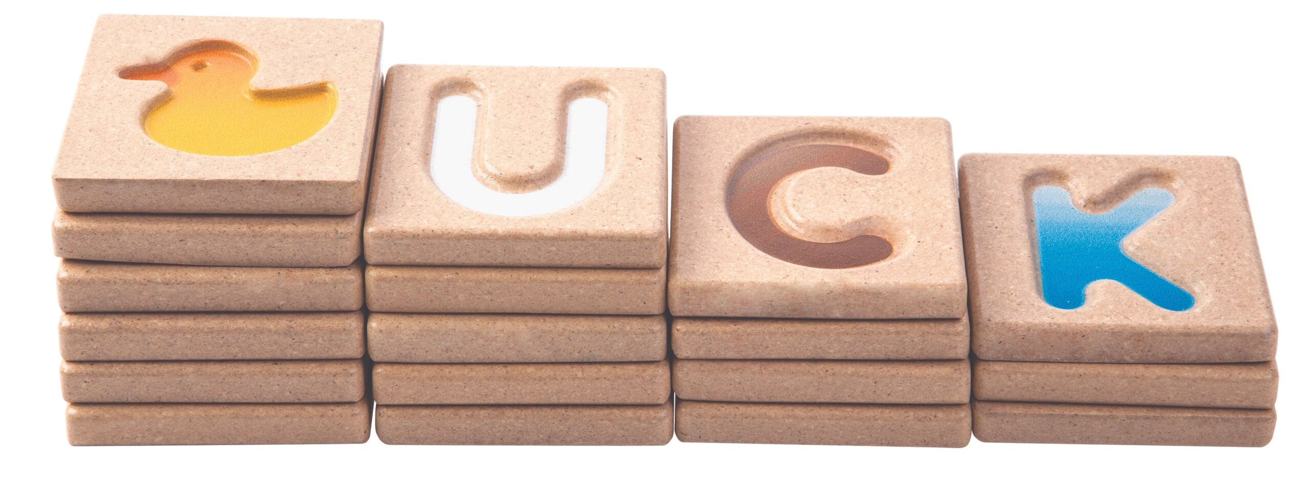 Alphabet A-Z Natural Wood Baby Toy - 图片 3