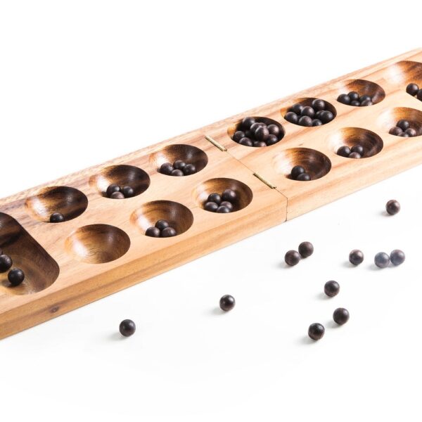 Wooden Folding Mancala Board Game