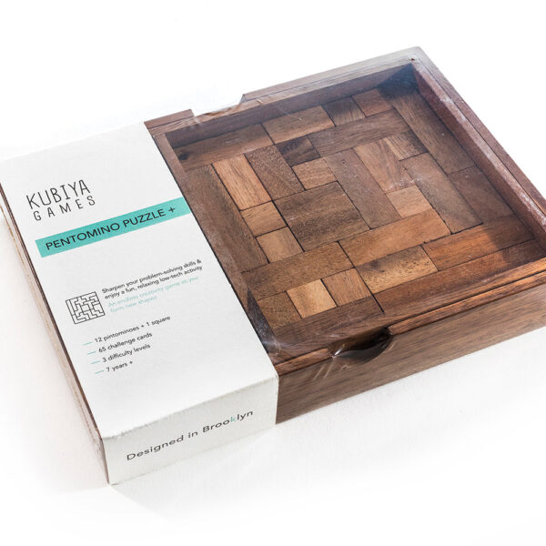 Pentomino Puzzle Set - with 65 challenge cards