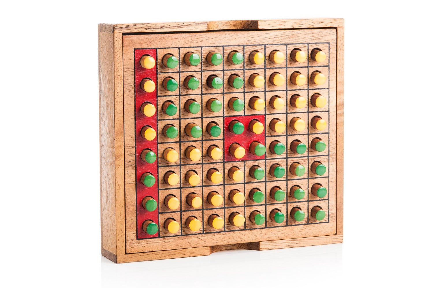 Othello Board Game: Handcrafted Wooden Set for Classic Strategy