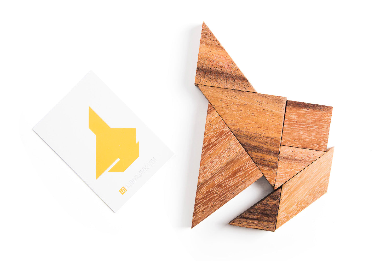 Tangram Puzzle - two sets with 65 challenge cards – Bild 2