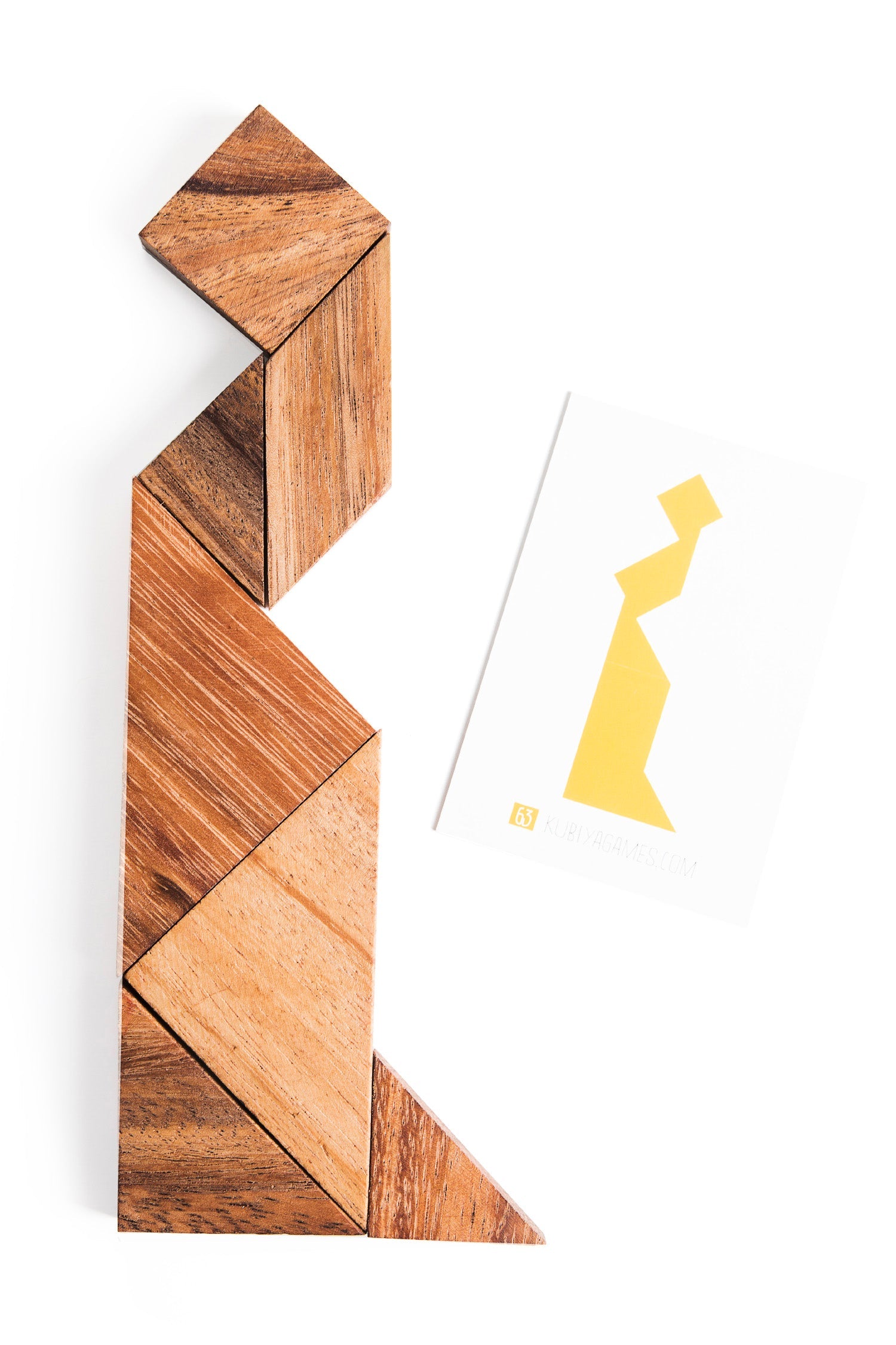 Tangram Puzzle - two sets with 65 challenge cards – Bild 6
